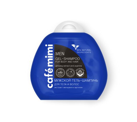 Cafe Mimi Men szampon żel do włosów męski 100 ml