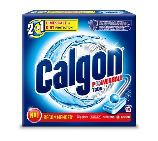 Calgon tabletki do pralki 15szt