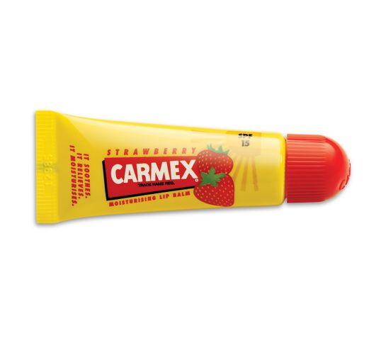 Carmex Pomadka ochronna do ust w tubce truskawkowa 10 g