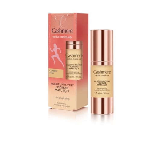 Cashmere Multifunkcyjny podkład matujący Classic Beige 30 ml