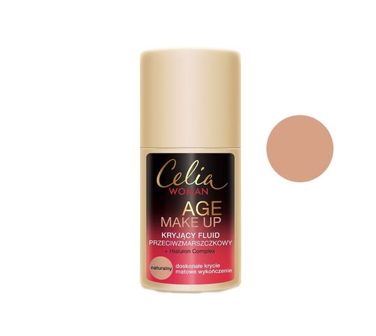 Celia Age Make Up kryjący fluid przeciwzmarszczkowy Naturalny 30ml