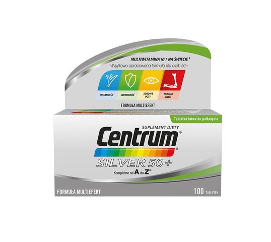 Centrum Silver 50+ witaminy suplement diety (100 tabletek)