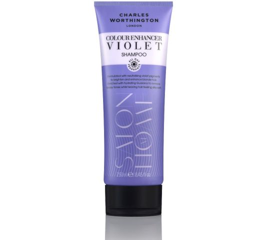 Charles Worthington Salon At Home Colour Enhancer Violet Shampoo szampon podkreślający i utrwalający kolor do włosów blond 250ml