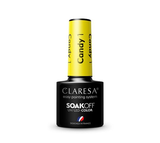 Claresa Soak Off UV/LED Candy lakier hybrydowy 1 (5 g)