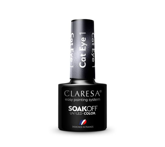 Claresa Soak Off UV/LED Cat Eye lakier hybrydowy 1 (5 g)