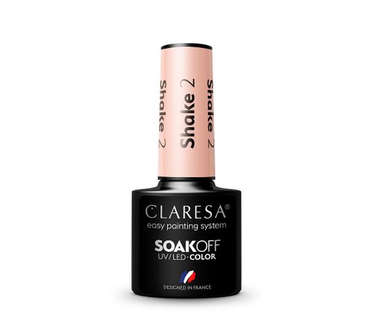 Claresa Soak Off UV/LED Shake lakier hybrydowy 2 (5 g)