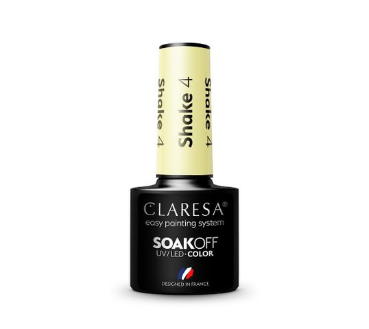 Claresa Soak Off UV/LED Shake lakier hybrydowy 4 (5 g)