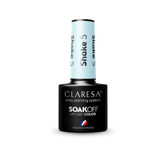 Claresa Soak Off UV/LED Shake lakier hybrydowy 5 (5 g)