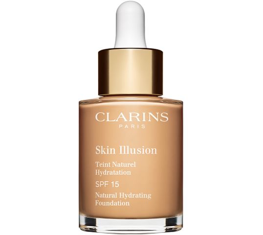 Clarins Skin Illusion Foundation SPF15 nawilżający podkład do twarzy 109 Wheat (30 ml)