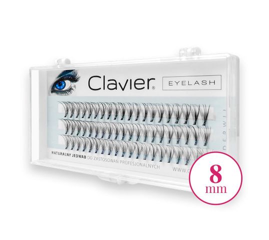 Clavier Eyelash kępki rzęs 8mm