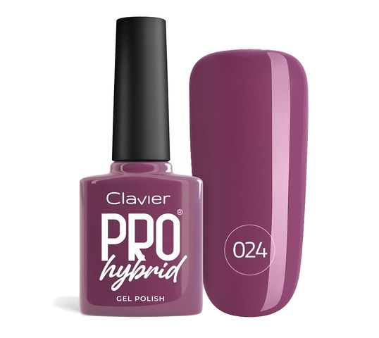 Clavier ProHybrid lakier hybrydowy do paznokci 024 Dark Cougar (7.5 ml)