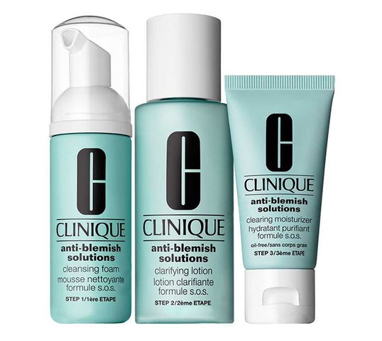 Clinique AntiBlemish 3 Step System Antybakteryjny System Pielęgnacji