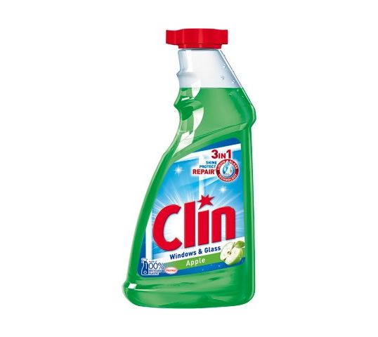 Clin płyn do mycia szyb Apple zapas (500 ml)