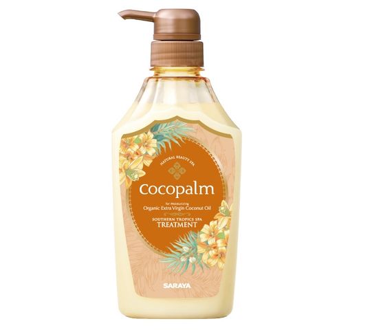 Cocopalm Southern Tropics Spa Treatment odżywka do włosów z organicznym olejem kokosowym i keratyną (600 ml)