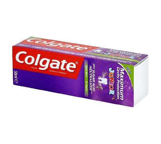 Colgate Maximum Cavity Protection Junior 6+ pasta do zębów dla dzieci 50 ml