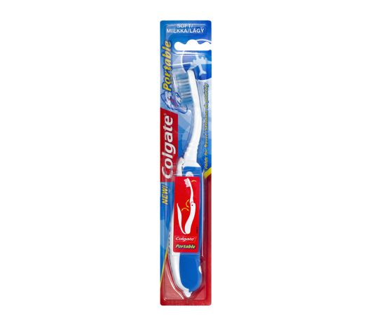 Colgate Portable Travel szczoteczka miękka 1 szt.