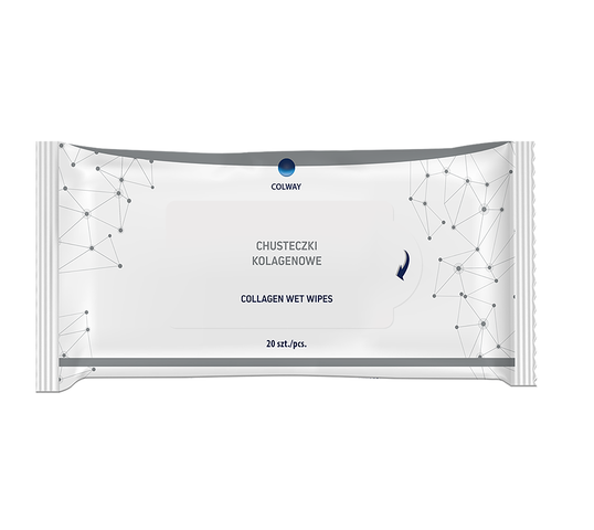 Colway Collagen Wet Wipes chusteczki kolagenowe 20szt