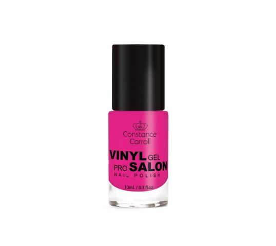Constance Carroll – lakier do paznokci z winylem Vinyl Gel Pro Salon nr 74 Neon Pink (10 ml)