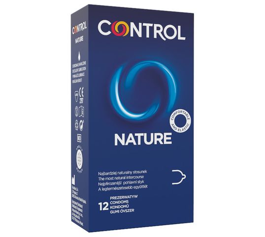 Control Nature ergonomiczne prezerwatywy z naturalnego lateksu 12szt.