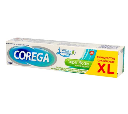 Corega – krem mocujący do protez zębowych Mięta (70 g)