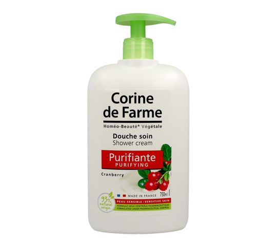 Corine De Farme –  Żel pod prysznic oczyszczający Żurawina (300 ml)