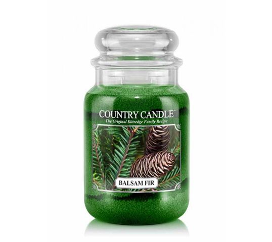 Country Candle duża świeca zapachowa z dwoma knotami - Balsam Fir (652 g)