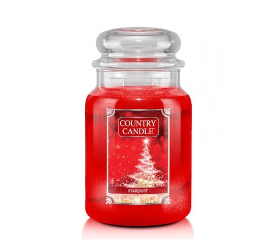 Country Candle duża świeca zapachowa z dwoma knotami - Stardust (652 g)