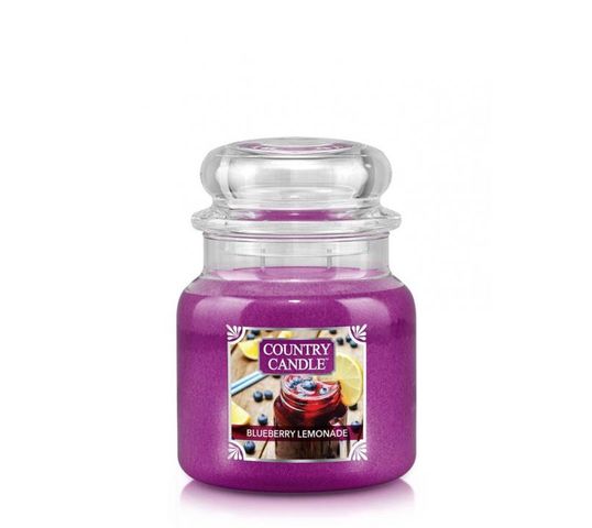 Country Candle średnia świeca zapachowa z dwoma knotami - Blueberry Lemonade (453 g)