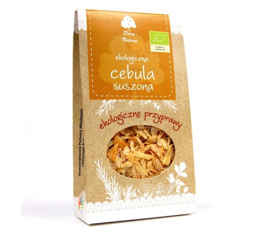 Dary Natury Ekologiczna Przyprawa Cebula suszona 40g