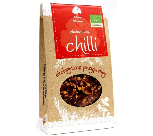 Dary Natury Ekologiczna Przyprawa Chilli 30g
