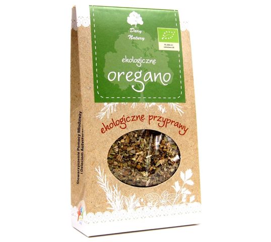 Dary Natury Ekologiczna Przyprawa Oregano 20g