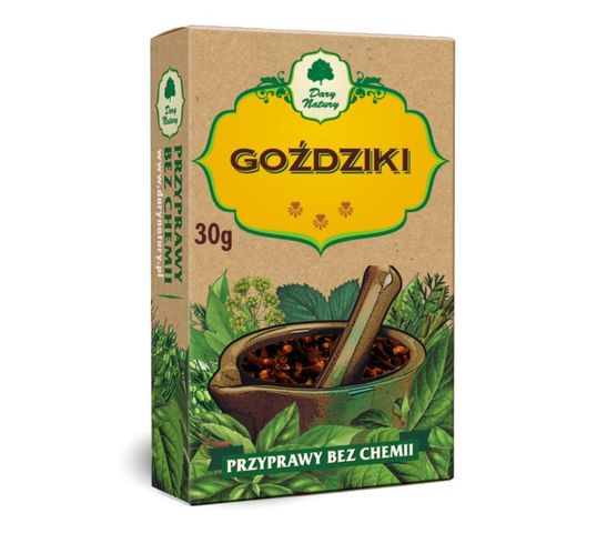 Dary Natury Przyprawa bez chemii Goździki 30g