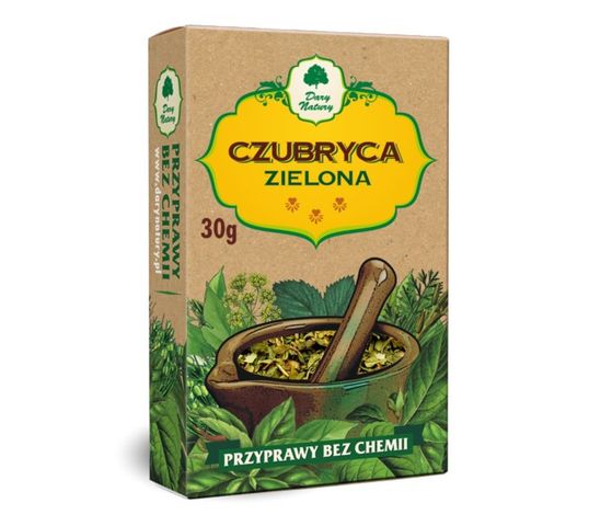 Dary Natury Przyprawy bez chemii Czubryca zielona 30g
