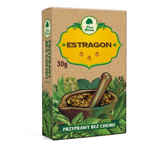 Dary Natury Przyprawy bez chemii Estragon 20g