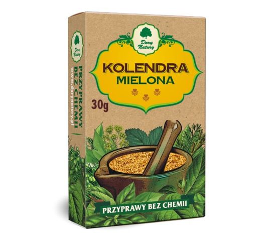 Dary Natury Przyprawy bez chemii Kolendra mielona 30g