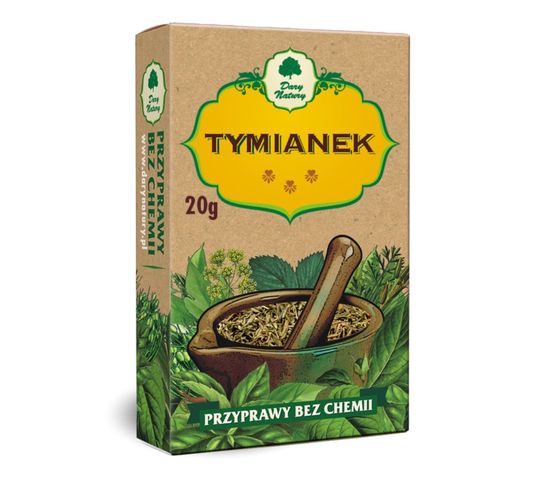 Dary Natury Przyprawy bez chemii Tymianek 20g