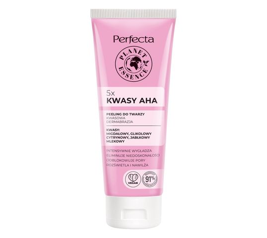 Perfecta Planet Essence kwasowa dermabrazja peeling do twarzy 5x Kwasy AHA (75 ml)