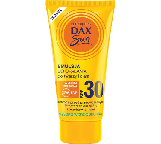 Dax Sun emulsja do opalania (do twarzy i ciała SPF 30 travel 50 ml)