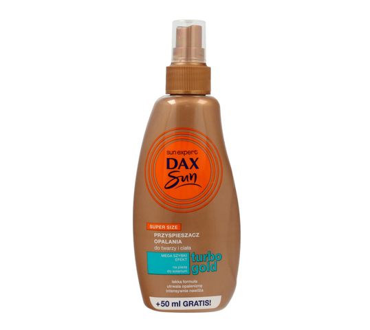 Dax Sun – Turbo Gold przyspieszacz do opalania spray (200 ml)