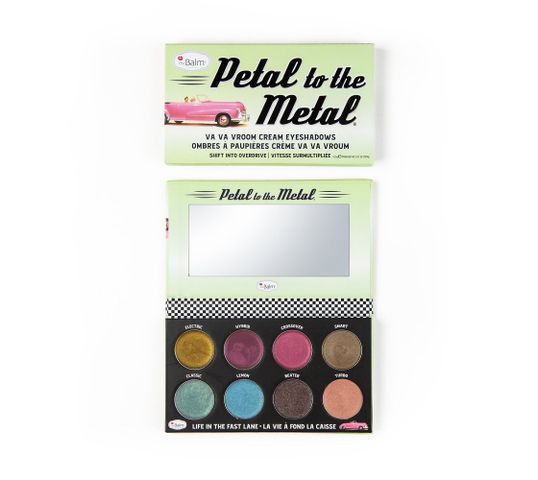 The Balm – Petal To The Metal Va Va Vroom Cream Eyeshadow Palette paleta cieni do powiek Shift Into Overdrive (10.5 g)