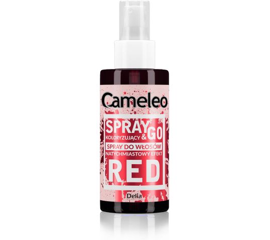 Delia Cameleo Spray&Go spray koloryzujący do włosów Red (150 ml)