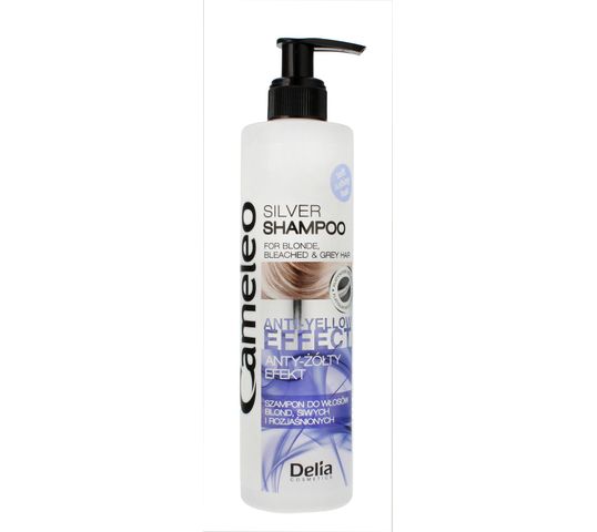 Delia Cosmetics Cameleo Silver szampon do włosów blond i siwych odświeżający 200 ml