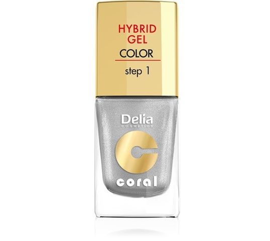 Delia Cosmetics Coral Hybrid Gel Emalia do paznokci nr 27 11 ml