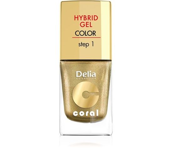 Delia Cosmetics Coral Hybrid Gel Emalia do paznokci nr 28 11 ml