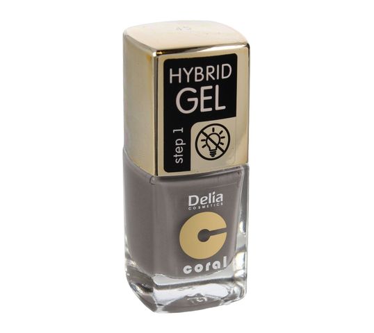 Delia Cosmetics Coral Hybrid Gel Emalia do paznokci nr 45  11ml