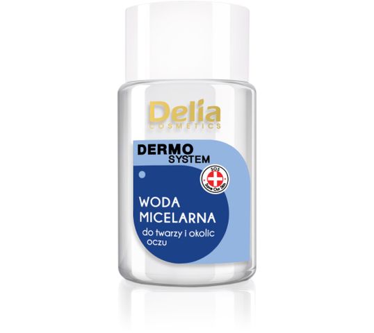 Delia Cosmetics Dermo System Płyn micelarny do demakijażu twarzy Mini 50 ml