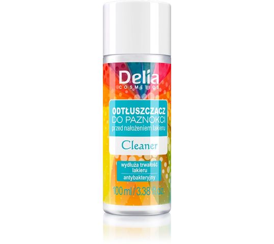Delia Cosmetics odtłuszczacz do paznokci - Cleaner 100 ml