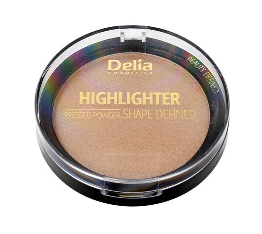 Delia Cosmetics Shape Defined Highlighter Puder prasowany rozświetlający nr 301 9g
