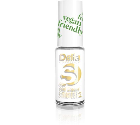 Delia – Cosmetics Vegan Friendly Emalia do paznokci Size S nr 201 Plan (5 ml)