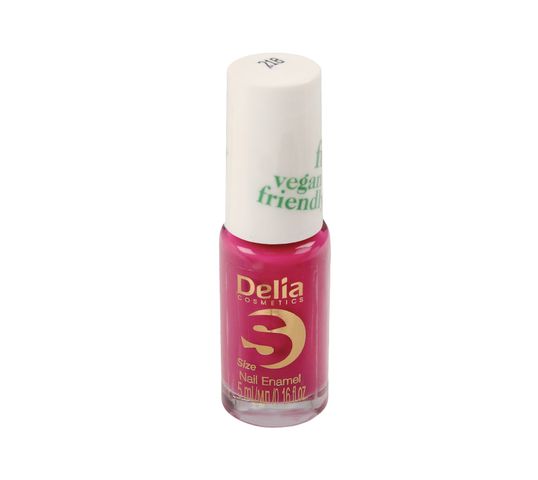Delia – Cosmetics Vegan Friendly Emalia do paznokci Size S nr 218 Pink Promise (5 ml)